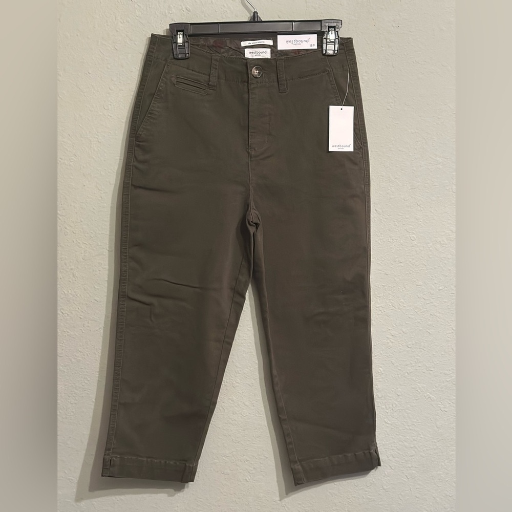 NWT Westbound Petite Size CHINO Crop
High Rise Slim - Picture 13 of 15